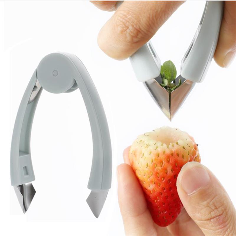 Pineapple Corer Slicer - Aço inoxidável haste de tomate removedor