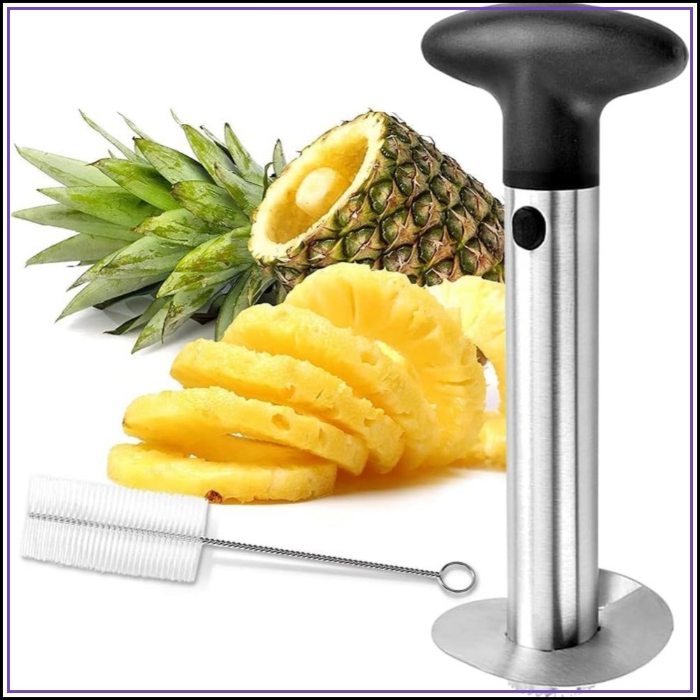 Pineapple Corer Slicer - Descascador e Cortador de Abacaxi em