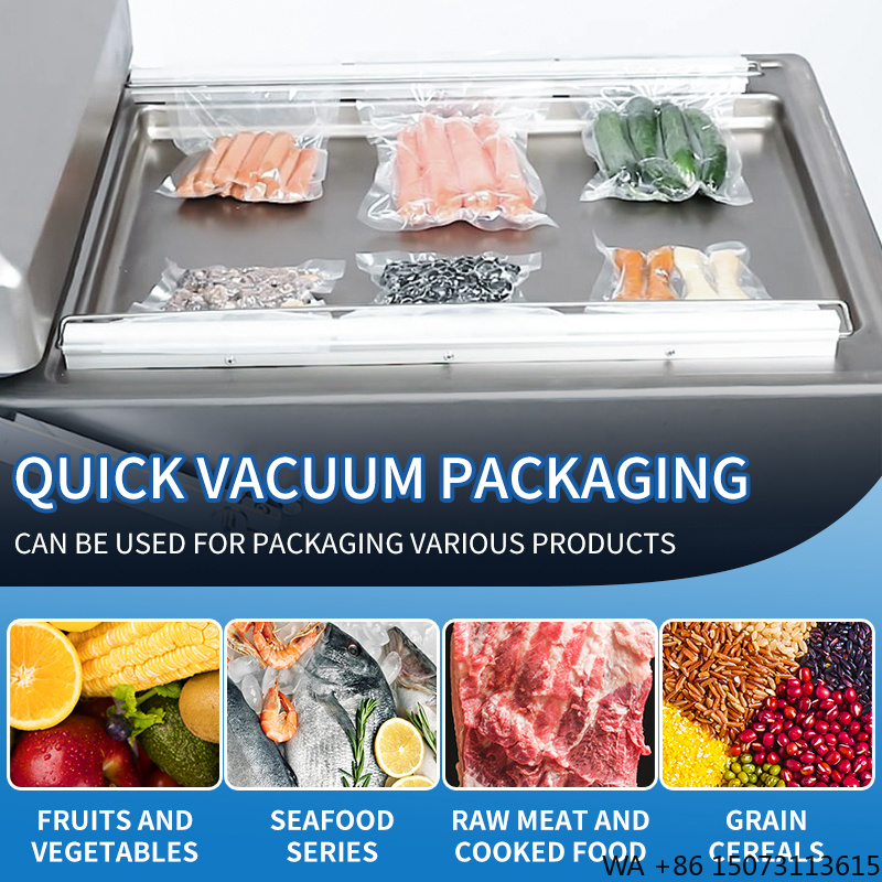 Meal Prep Usa - Seladora a Vácuo Comercial DZ-500 de