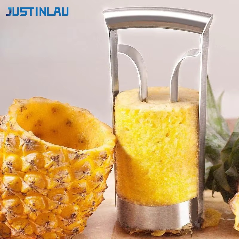 Pineapple Corer Slicer - Descascador de Abacaxi em Aço Inoxidável