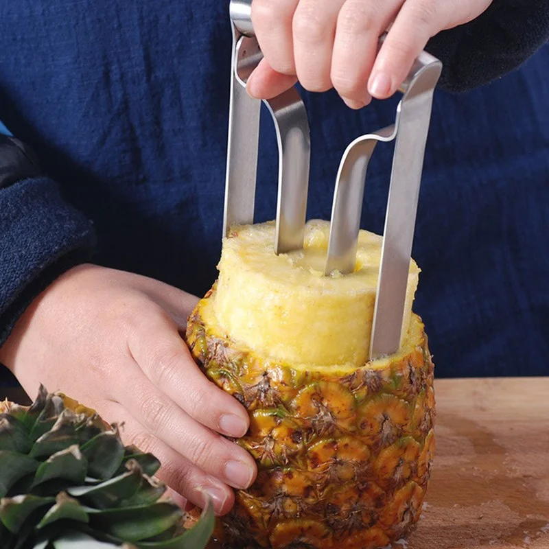1 Unidade Cortador de Abacaxi  - Pineapple Corer Slicer avaliação e preço