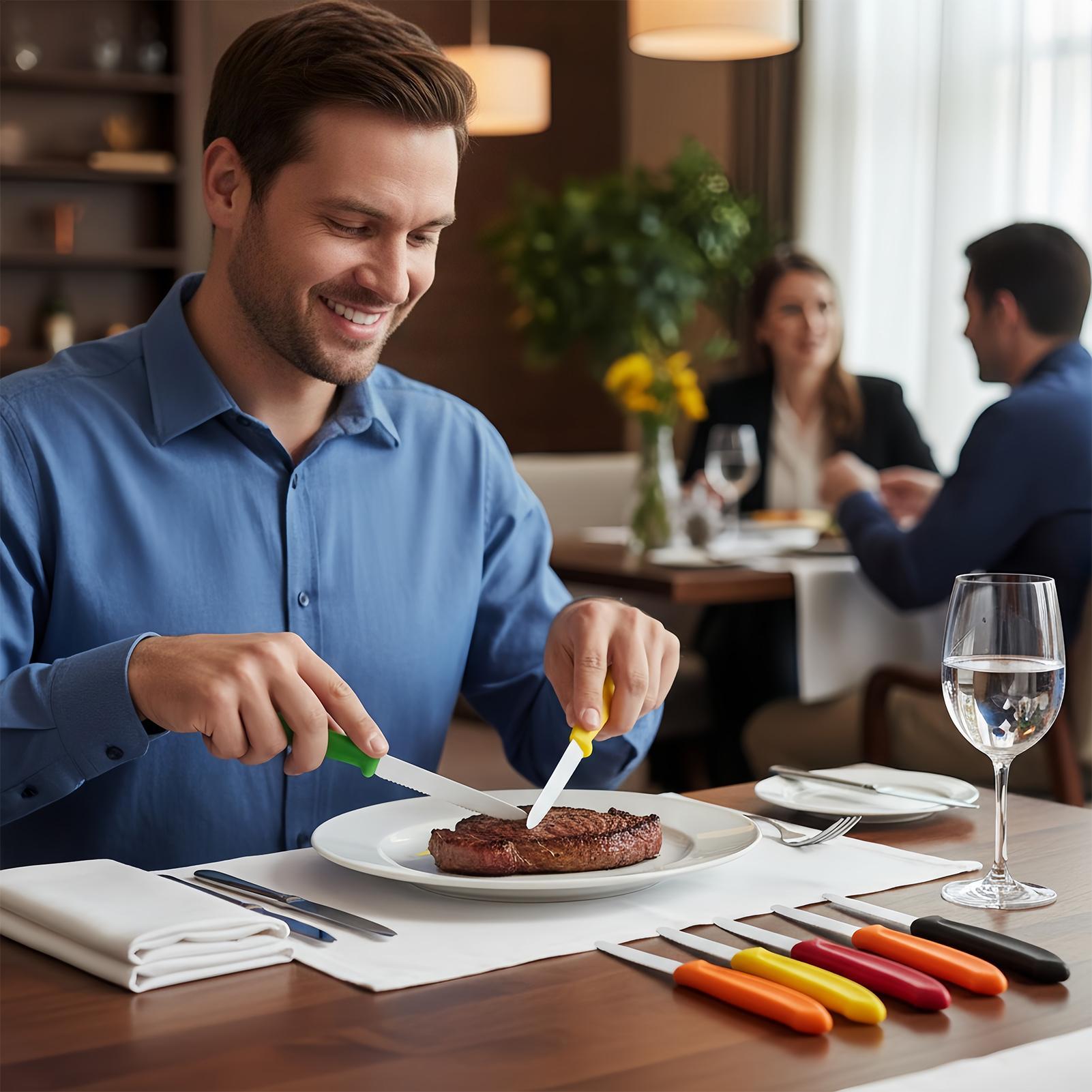 Cortador de bife serrilhado, 5 - Meal Prep Usa avaliação e preço