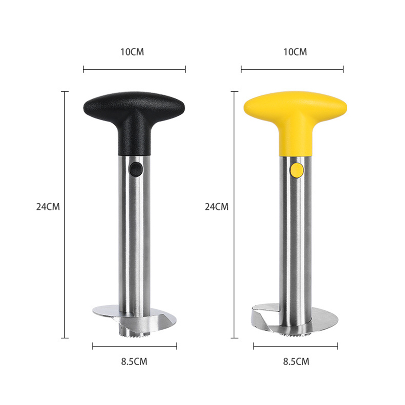 1pc de aço inoxidável fácil de - Pineapple Corer Slicer avaliação e preço