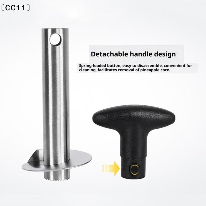 Cortador de abacaxi em aço ino - Pineapple Corer Slicer avaliação e preço