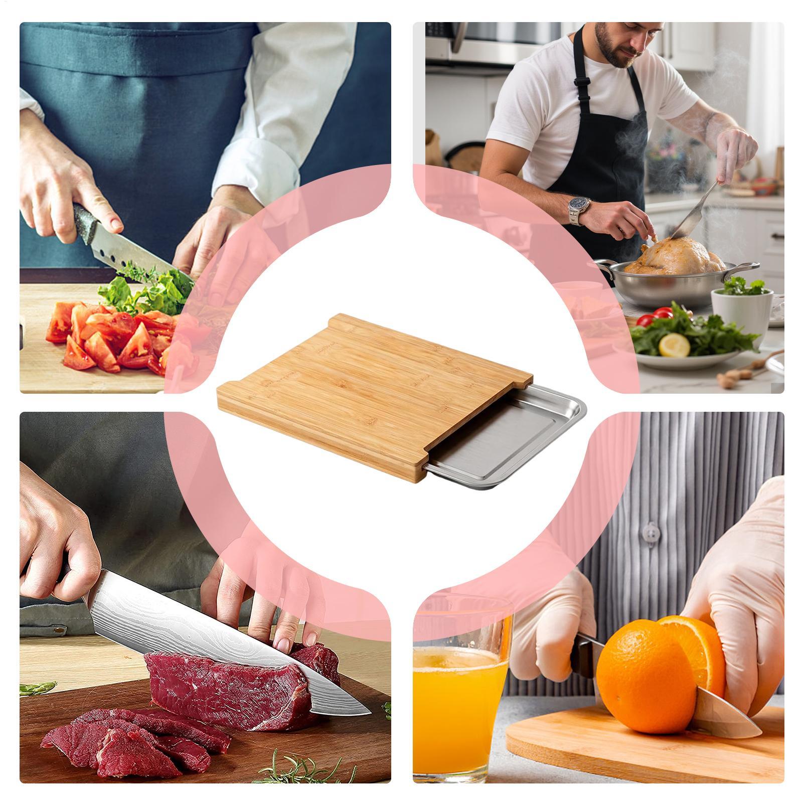 Tábua de Corte de Madeira Anti - Meal Prep Usa avaliação e preço