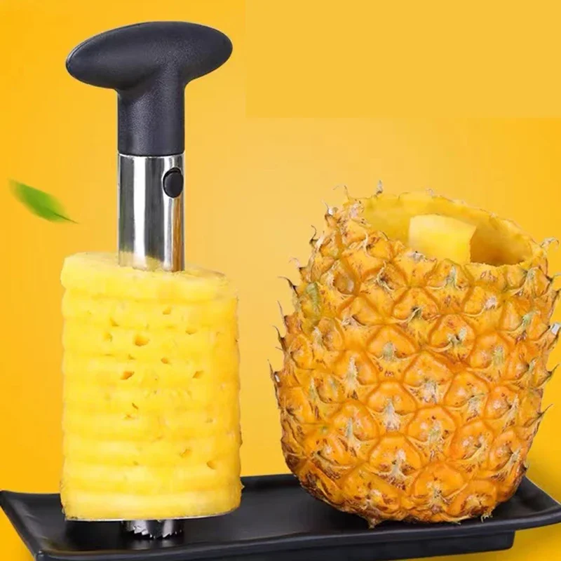 Cortador e Descascador de Abac - Pineapple Corer Slicer avaliação e preço