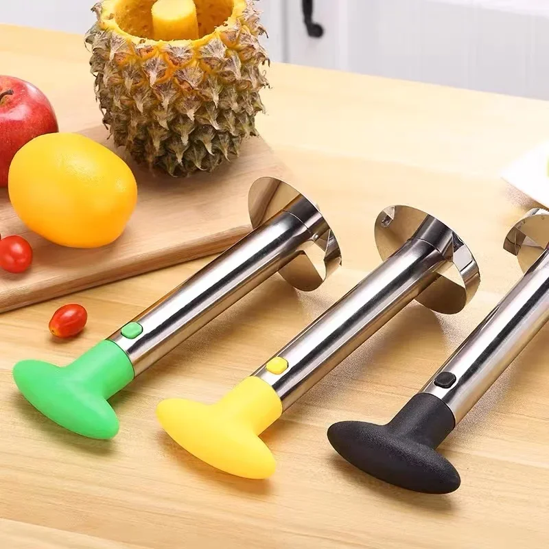 Cortador e Descascador de Abac - Pineapple Corer Slicer avaliação e preço