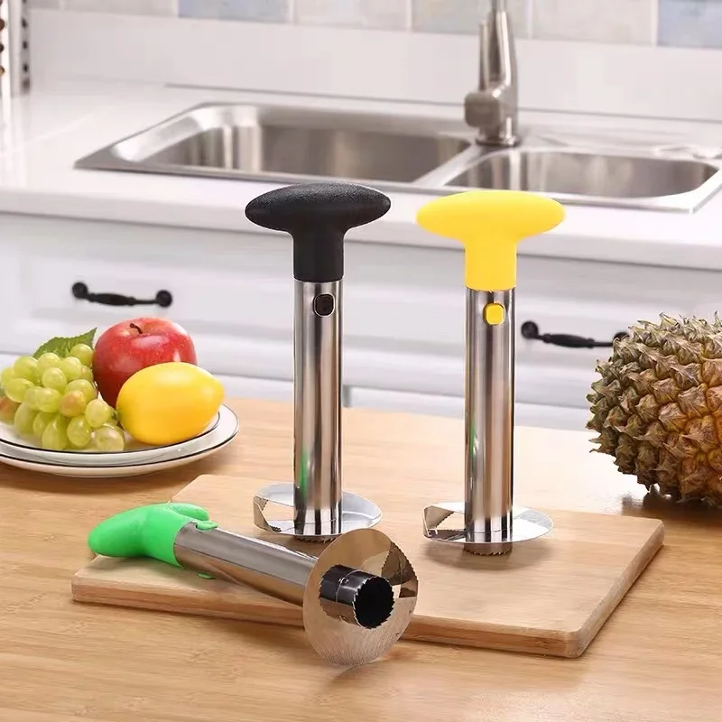 Cortador e Descascador de Abac - Pineapple Corer Slicer avaliação e preço