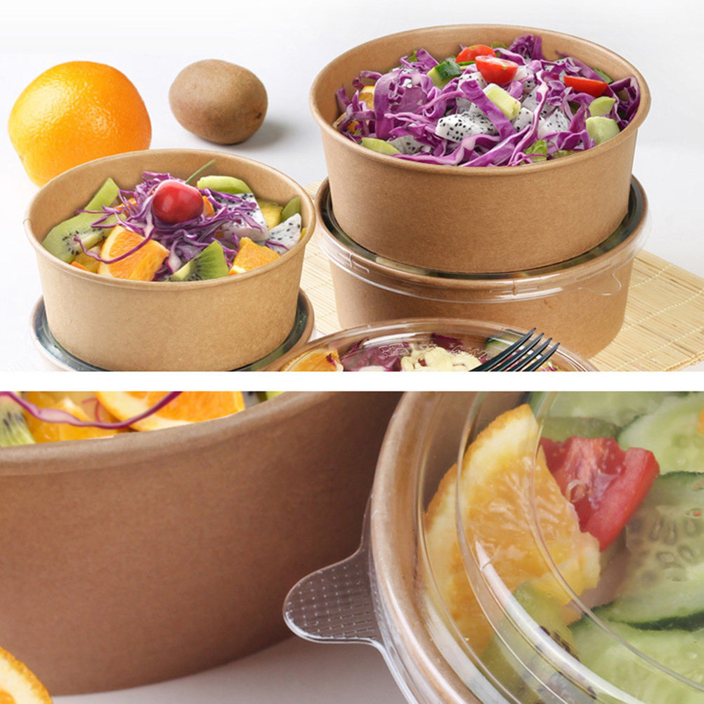 20 Tigelas de Papel Kraft Desc - Meal Prep Usa avaliação e preço