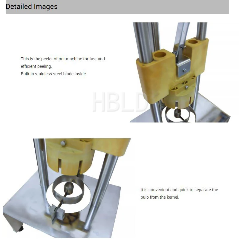 Máquina Manual de Descascar Ab - Pineapple Corer Slicer avaliação e preço