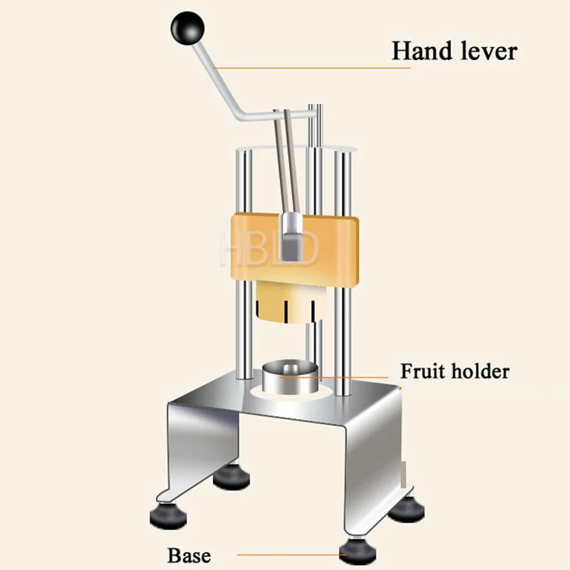 Máquina Manual de Descascar Ab - Pineapple Corer Slicer avaliação e preço