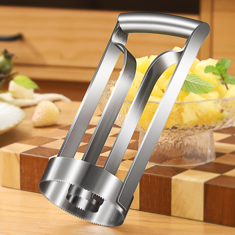 Faca Descascadora de Abacaxi d - Pineapple Corer Slicer avaliação e preço