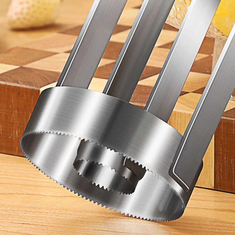 Faca Descascadora de Abacaxi d - Pineapple Corer Slicer avaliação e preço