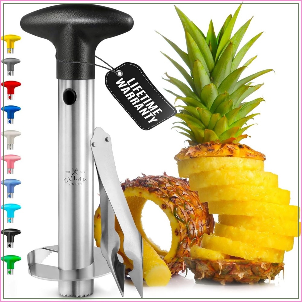 Cortador e Descaroçador de Aba - Pineapple Corer Slicer avaliação e preço